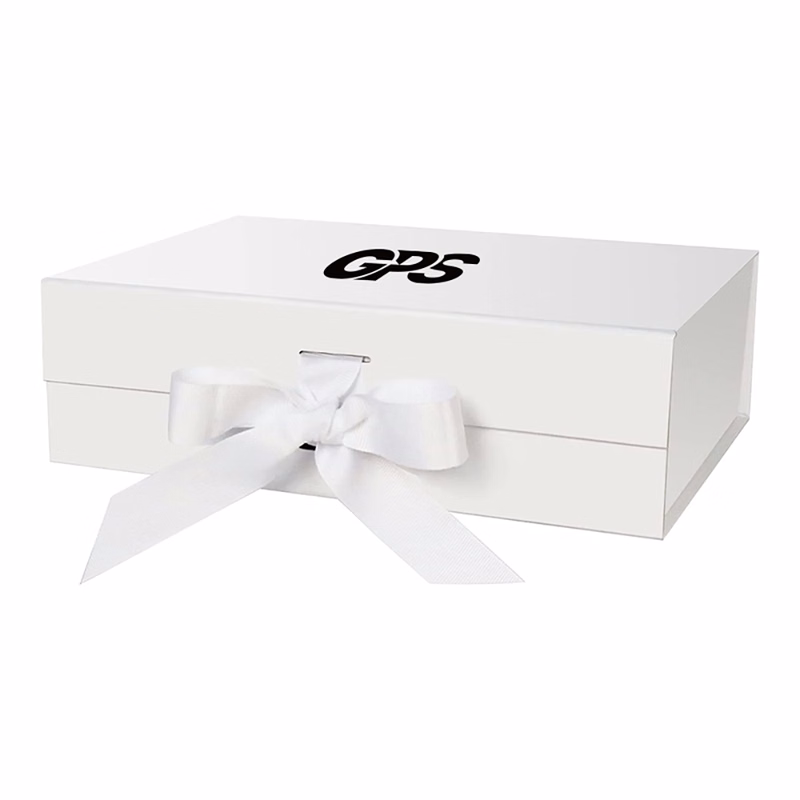Elegant Matte Black Customizable Gift Box