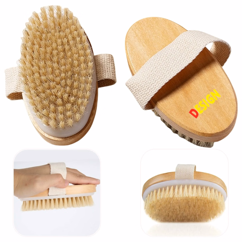 Boar Bristle Dry Body Brush