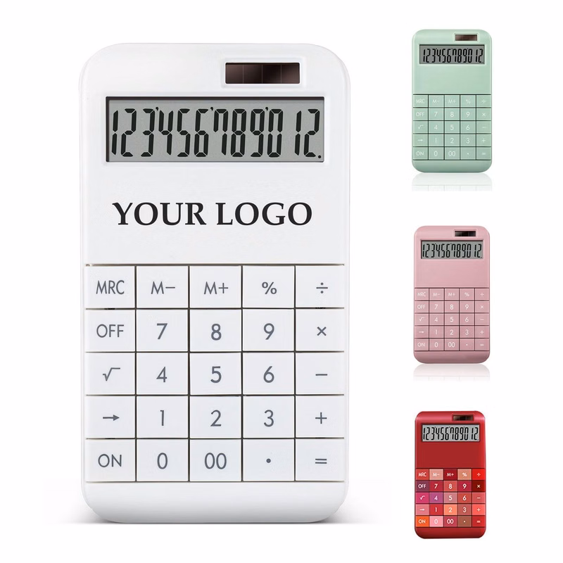 12 Number Display Automatic Shutdown Desktop Calculator