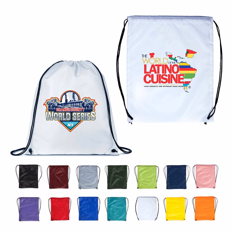 Jornikolor 210D RPET Cinch-Up Backpack