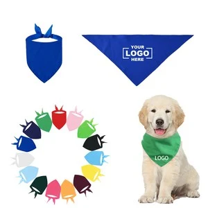 Medium Size Polyester Pet Bandana 1