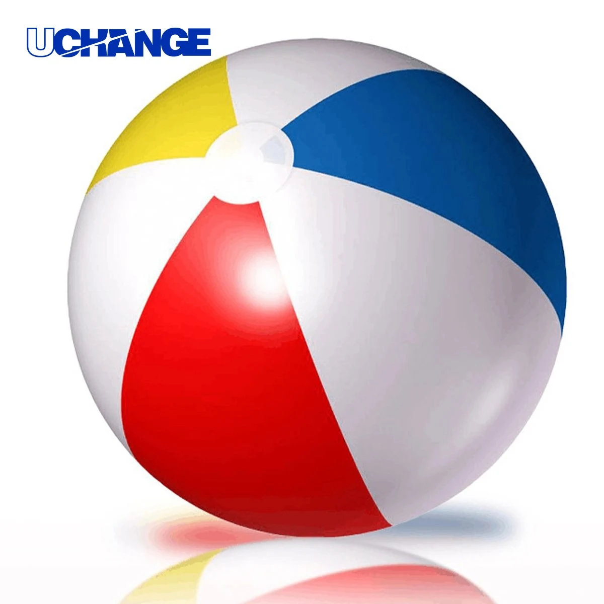 Multi Colored Beach Ball for Pools 1