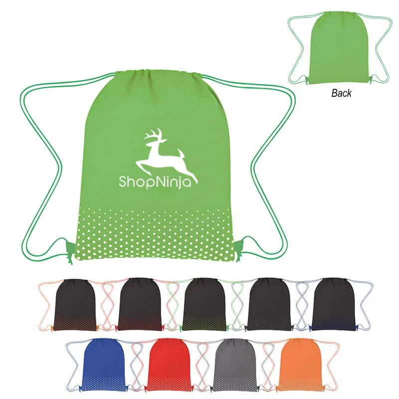 Connect The Dots Non-Woven Drawstring Bag 1