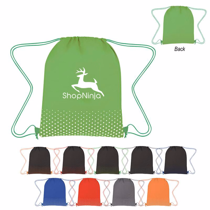 Connect The Dots Non-Woven Drawstring Bag
