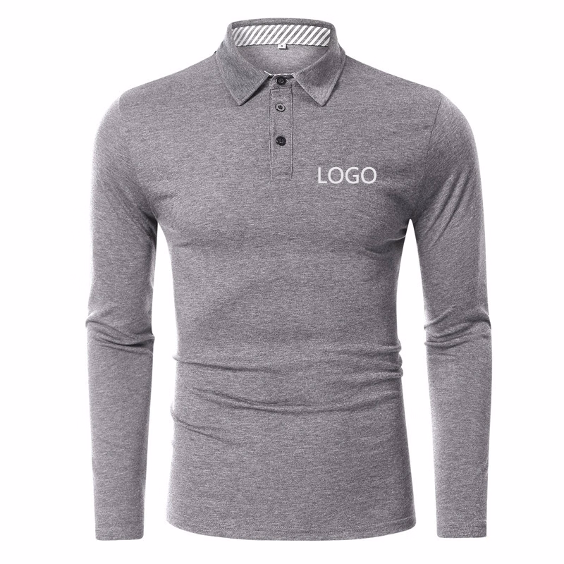 Men's Polo Golf Long Sleeve Shirts