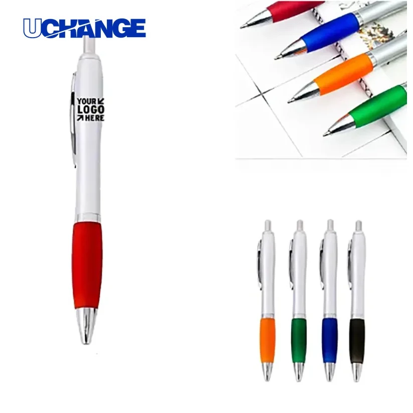 Silver Ballpoint Pen with Custom Logo for Business Gifting 1