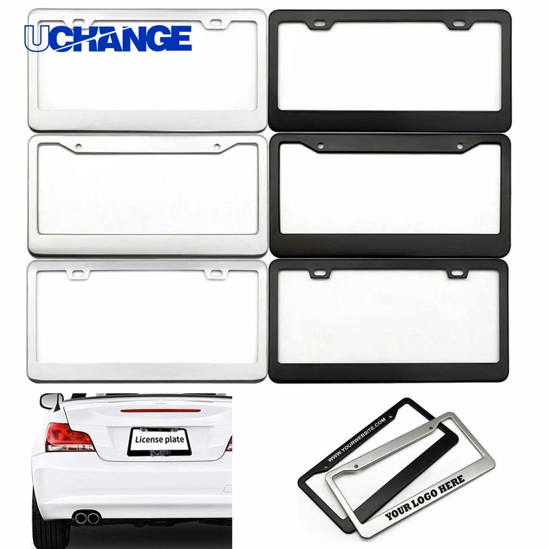 Chrome Plated ABS License Plate Frame