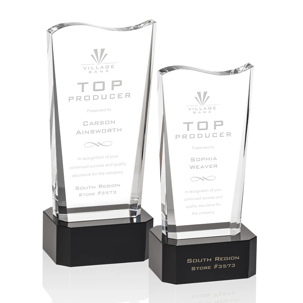 Violetta Award on Base - Black 1