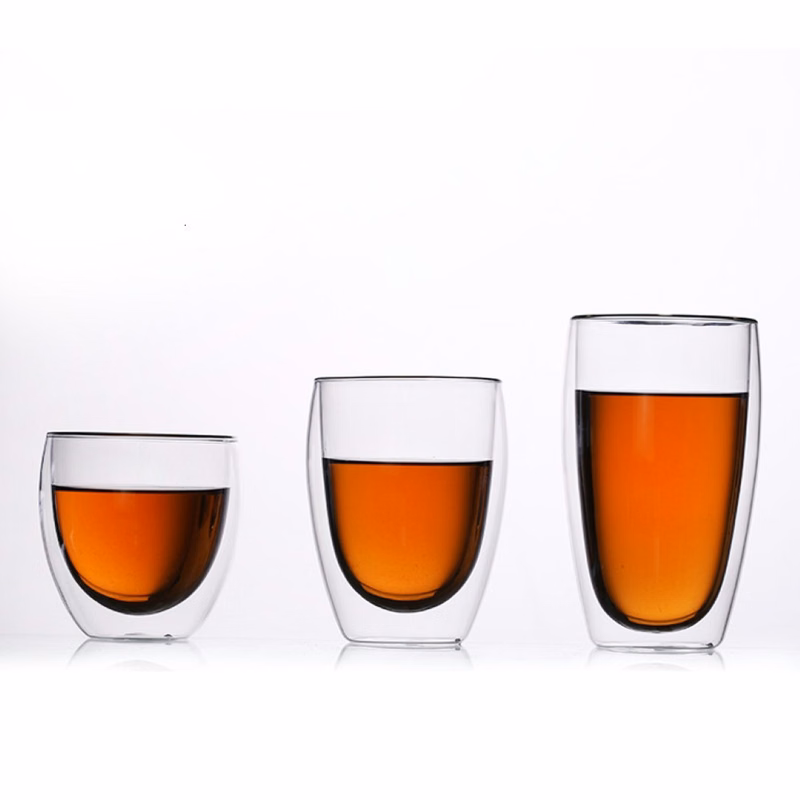 High Borosilicate Heat Resistant Glass Water Cup
