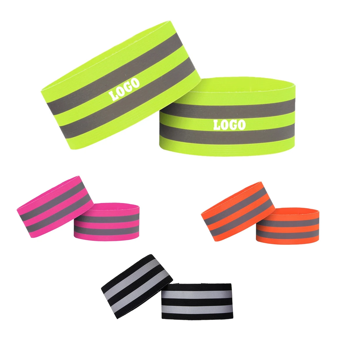 Outdoor Reflective Bands For Wrist Arm Ankle Leg 1