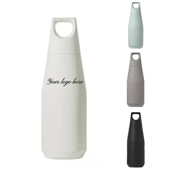 Insulated Tumbler with Handle, Double Wall Vacuum Construction for Commutes, Fitness and Travel 1