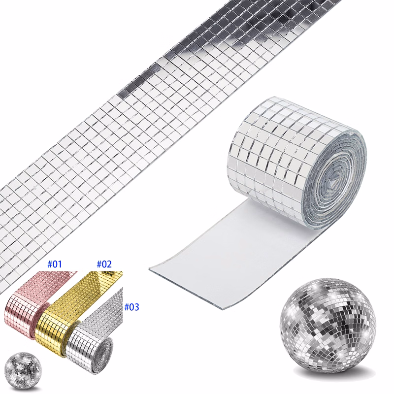 Self Adhesive Mosaic Glass Wall Sticker