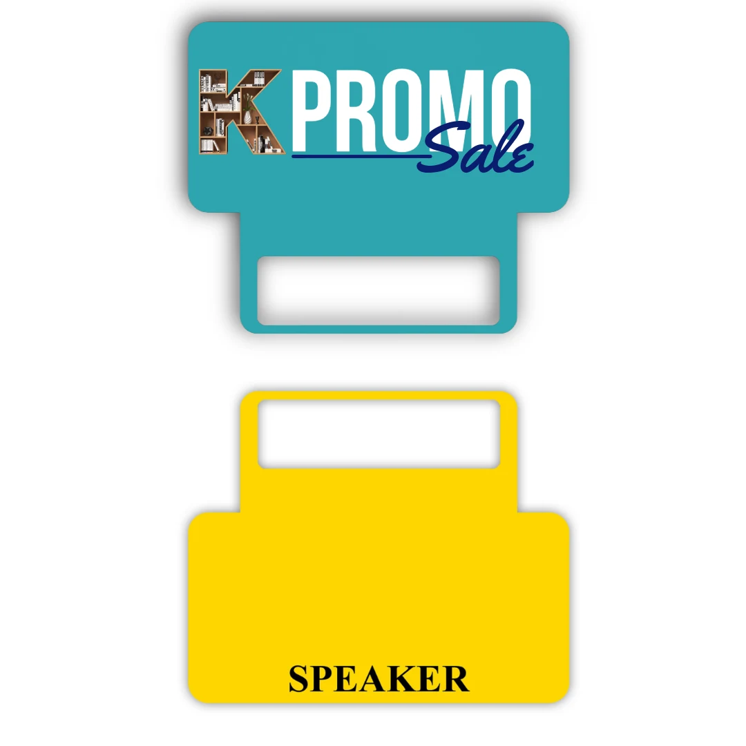 USA Made Rounded Rectangle Laminated Badge Billboard (2.25" x 2.75") 1