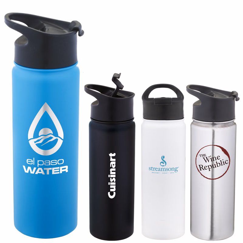20 Oz. Hydra Double Wall Powder Coated Water Bottle