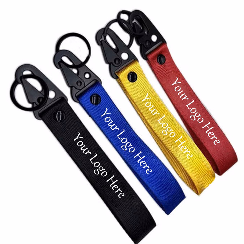Wrist Nylon Keychain Motorcycle Key Chain