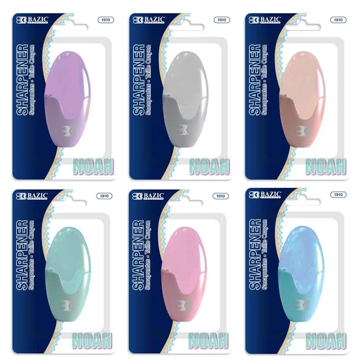 Pencil Sharpeners - Shavings Receptacle Assorted Colors 1