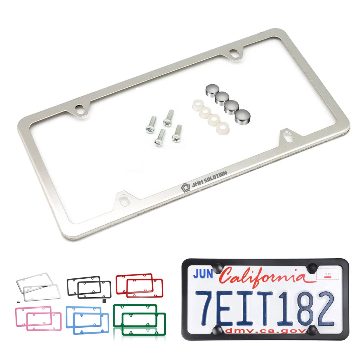 Plate frame American gauge stainless steel protective jacket 1