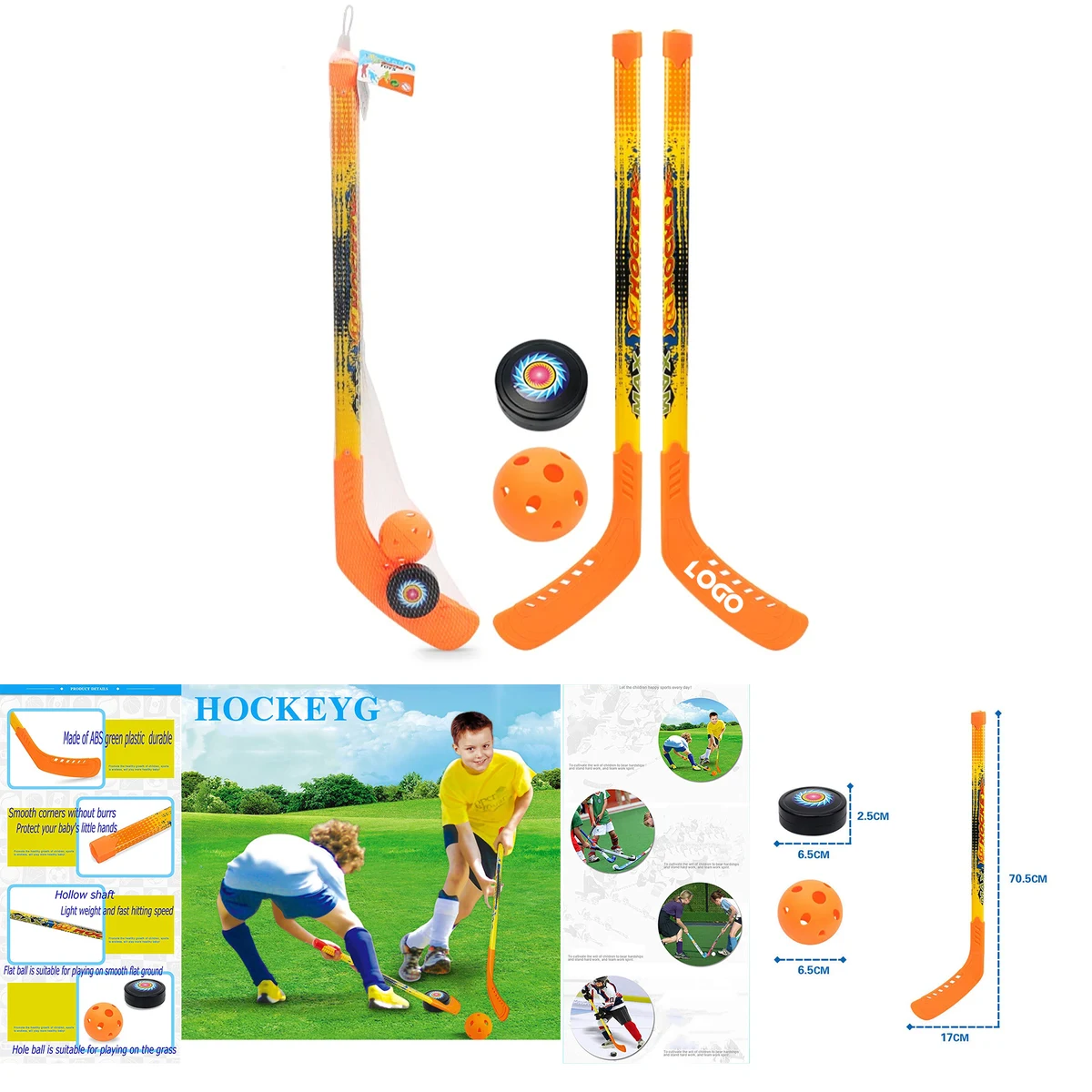Children Safety Hockey Soft Toy Set 1