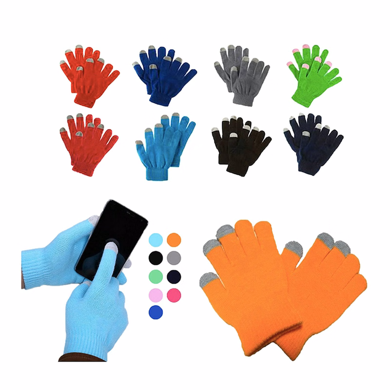 Acrylic Winter Touch Screen Gloves