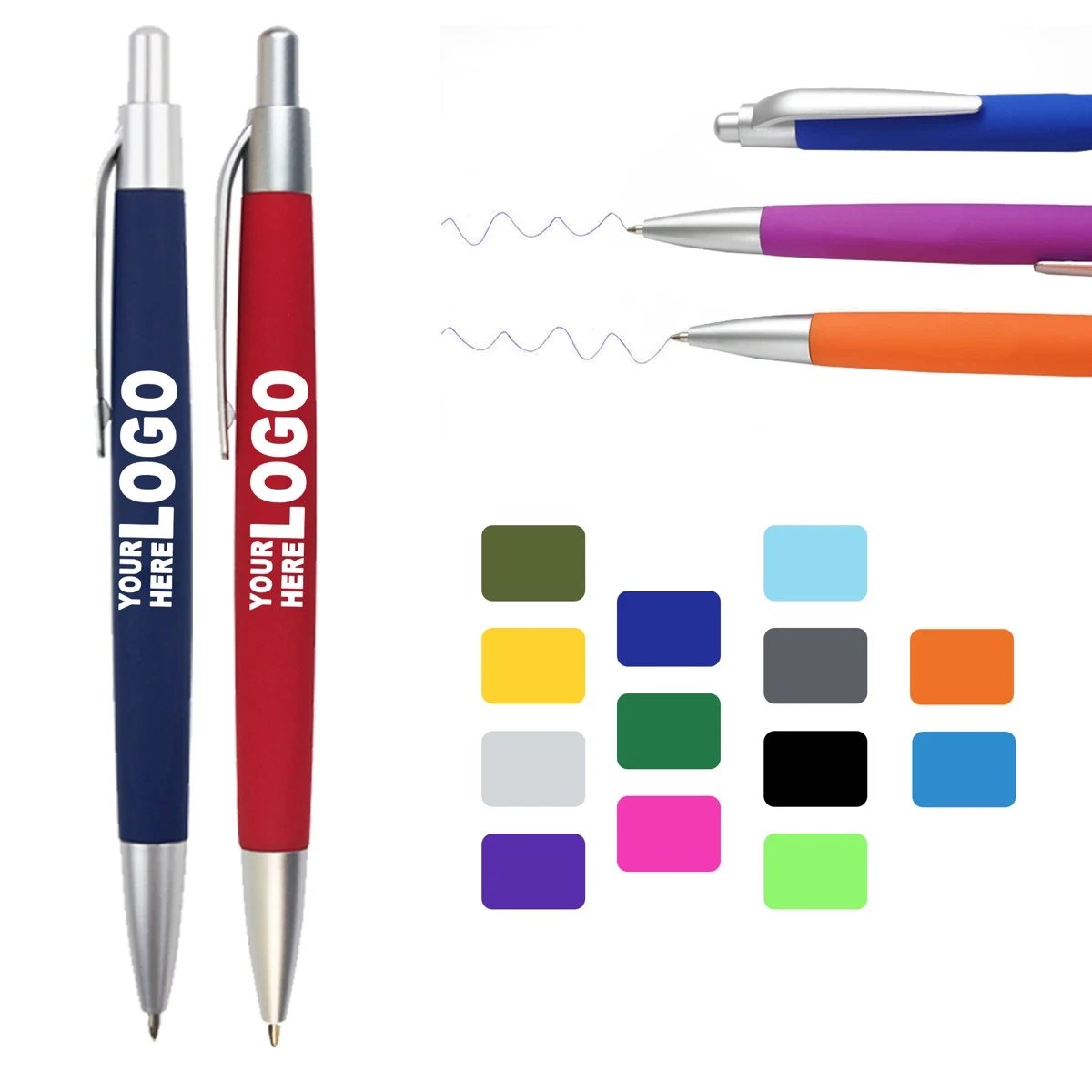 Executive Smooth-Writing Push Pen 1