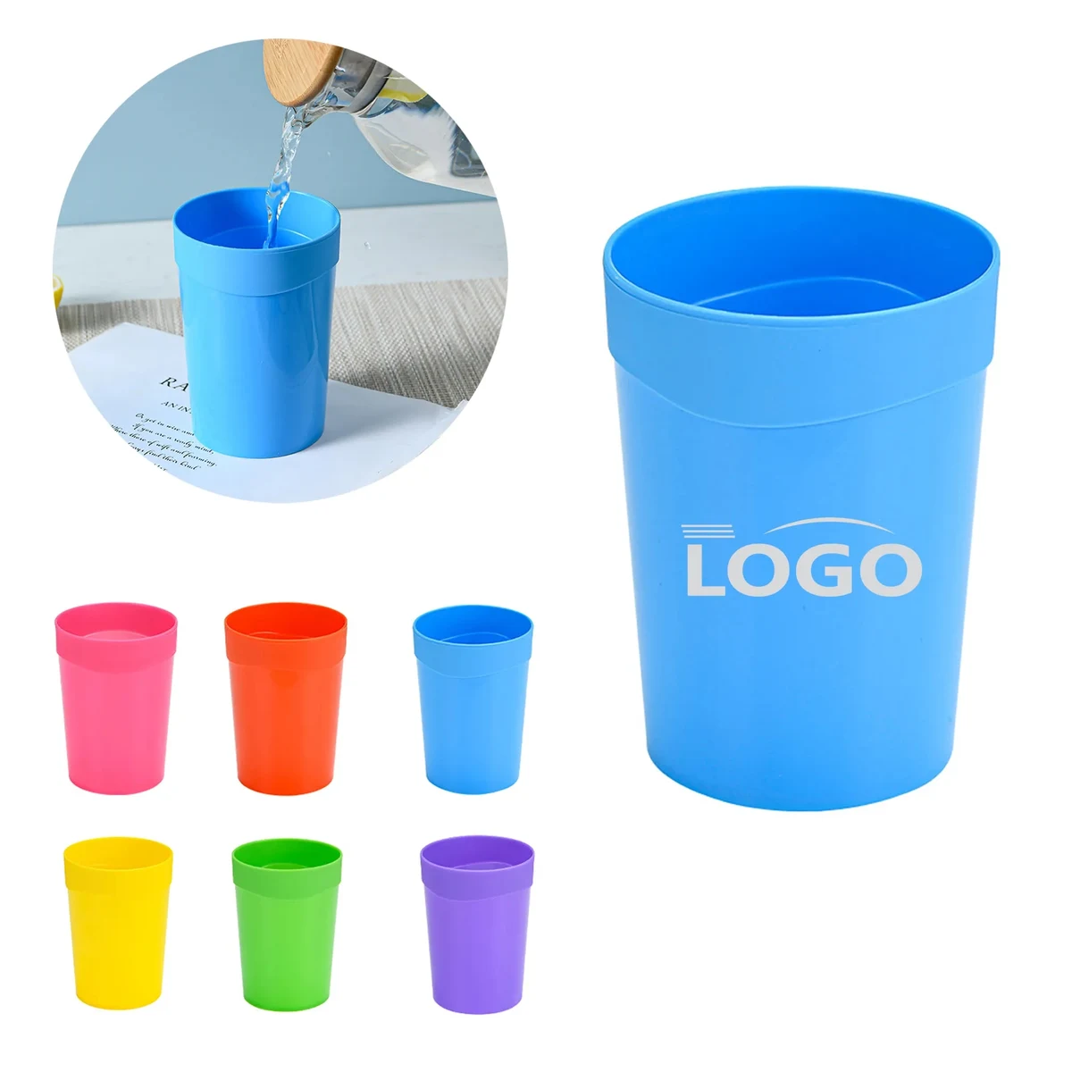 Disposable Plastic Water Cups 1