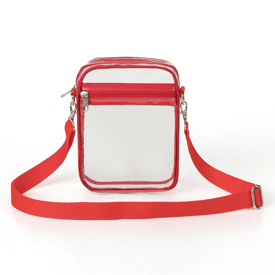 ClearPass Crossbody Bag w/ Front Zip Pocket 1