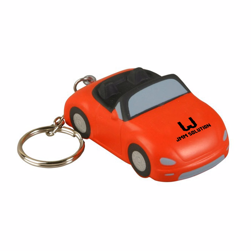 PU Foaming Car Stress Reliever Key Chain