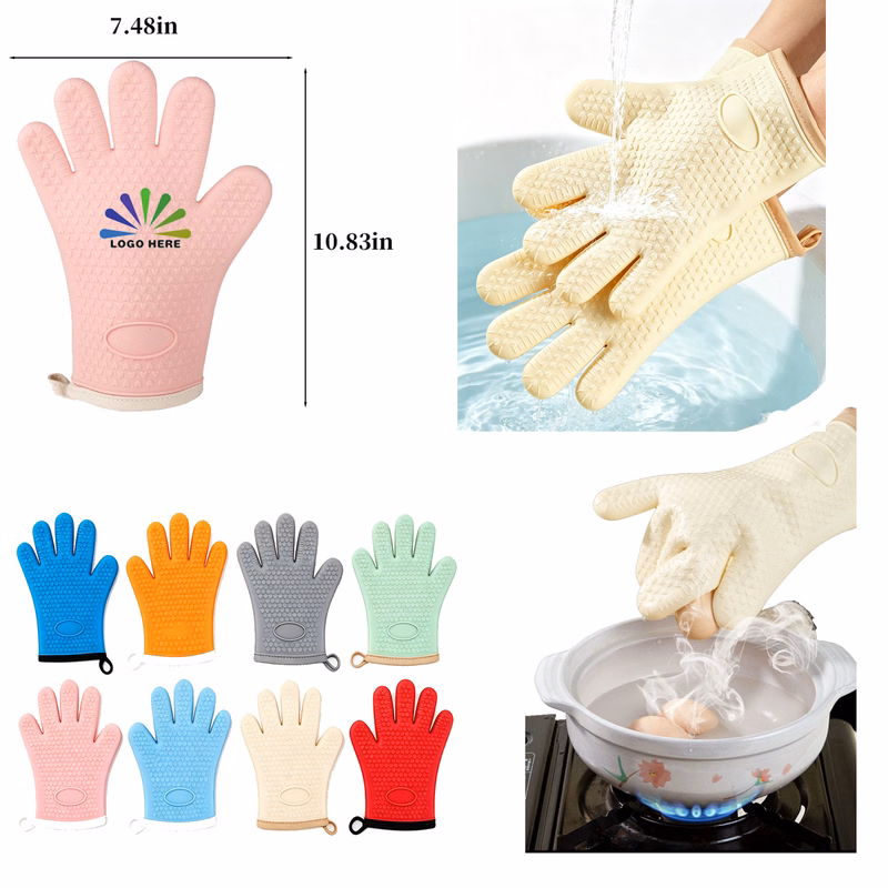 Silicone Anti-Scald Oven Mitts
