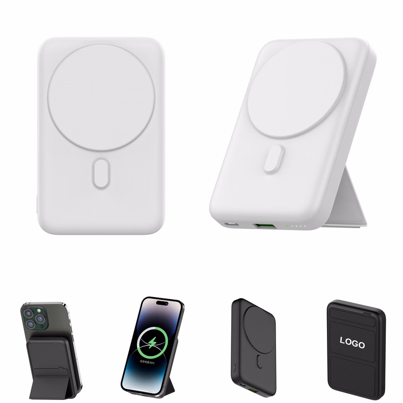 Magnetic Power Bank With Kickstand