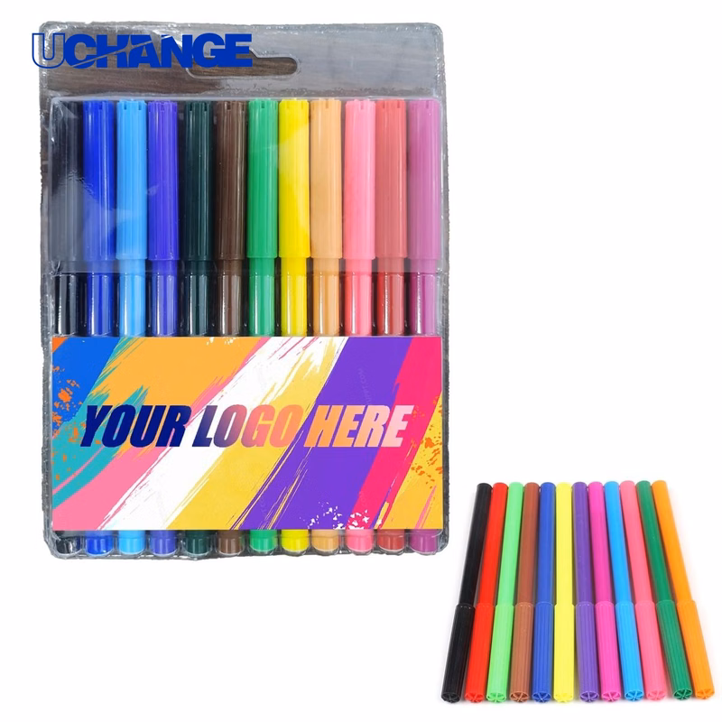 Watercolor Brush Marker Set 12 Colors