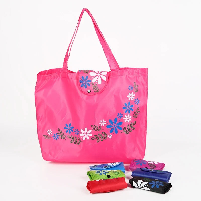 Reusable Foldable Shopping Bag, custom tote bag with logo imprint 1