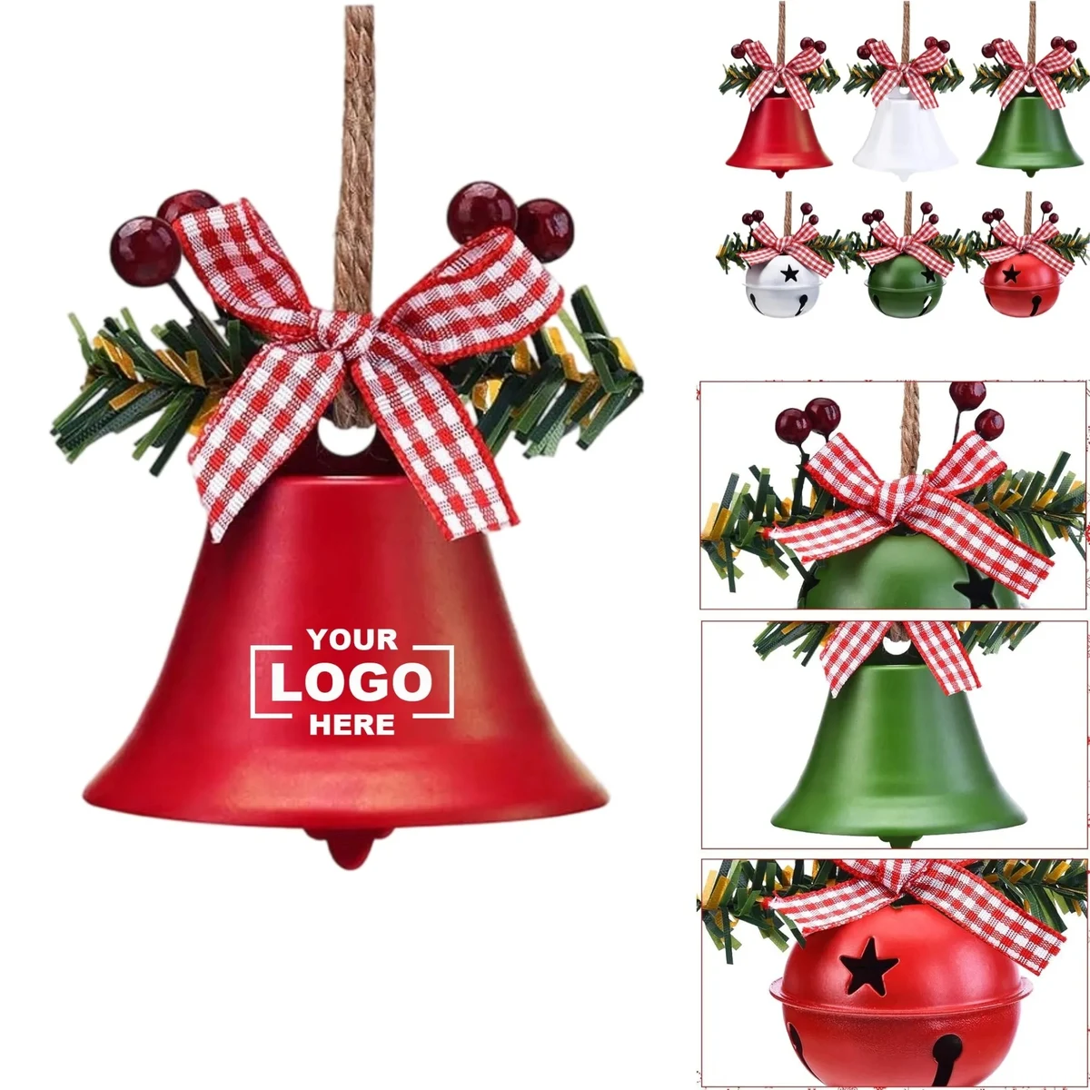 Christmas Bell Decoration Pendant 1