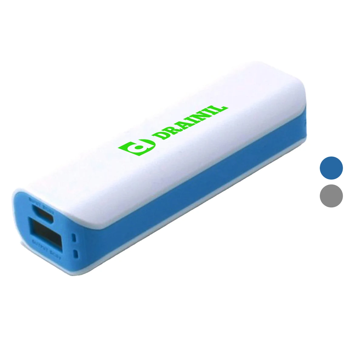 USA Decorated 2200mAh White and Pastel Power Bank 1