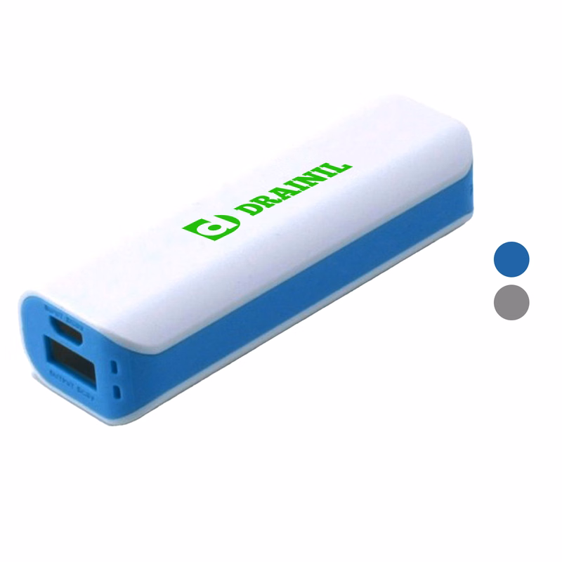 USA Decorated 2200mAh White and Pastel Power Bank