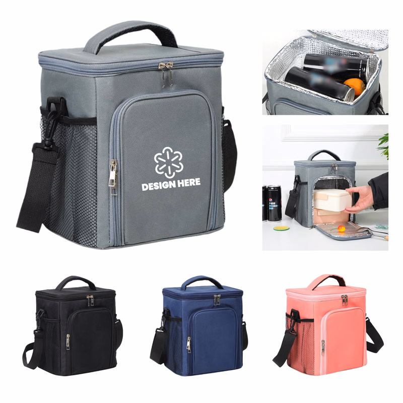 Dual-Layer Insulated Tote Bag Square Cooler MOQ50