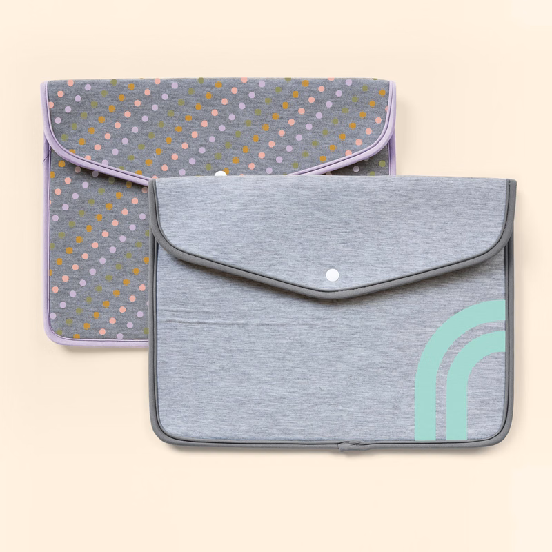 SNAPFOLIO FOR MACBOOK AIR/PRO - HEATHERED JERSEY KNIT NEOPRENE 13"
