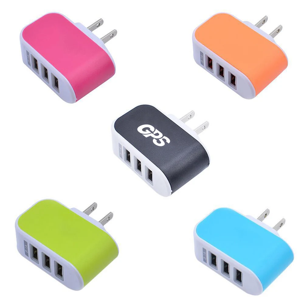 3 Port USB LED Luminous Charger 1