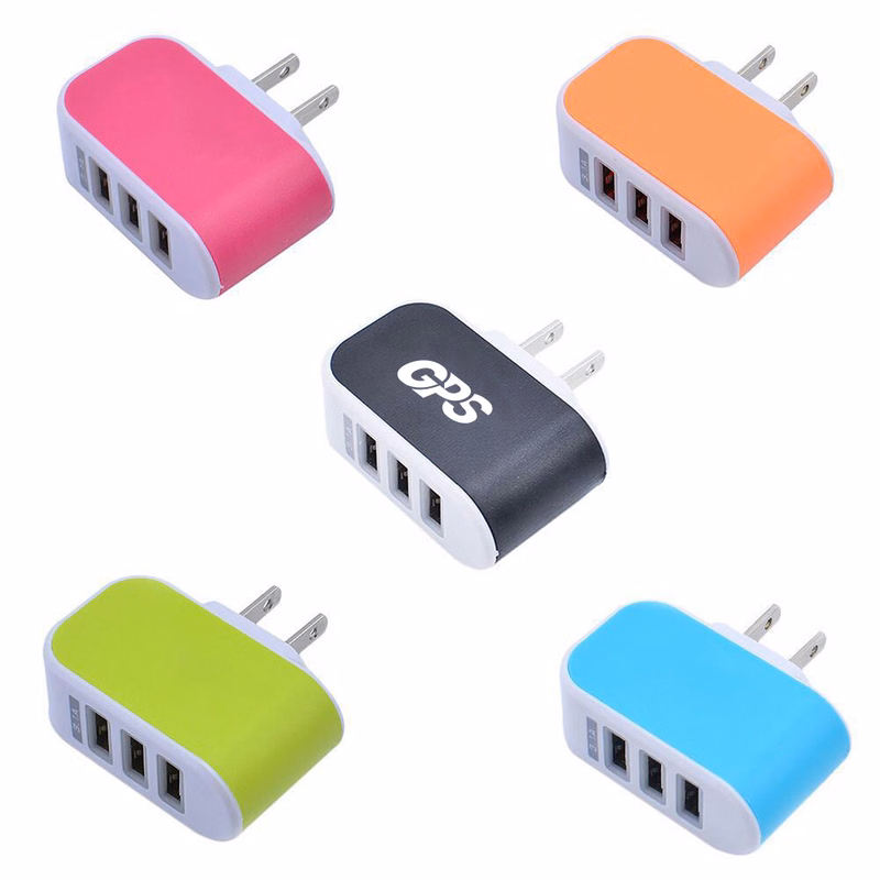 3 Port USB LED Luminous Charger