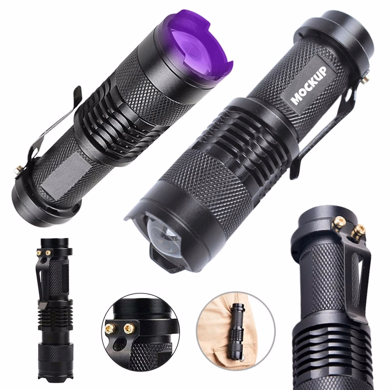 UV Flashlight Portable Ultraviolet Torch