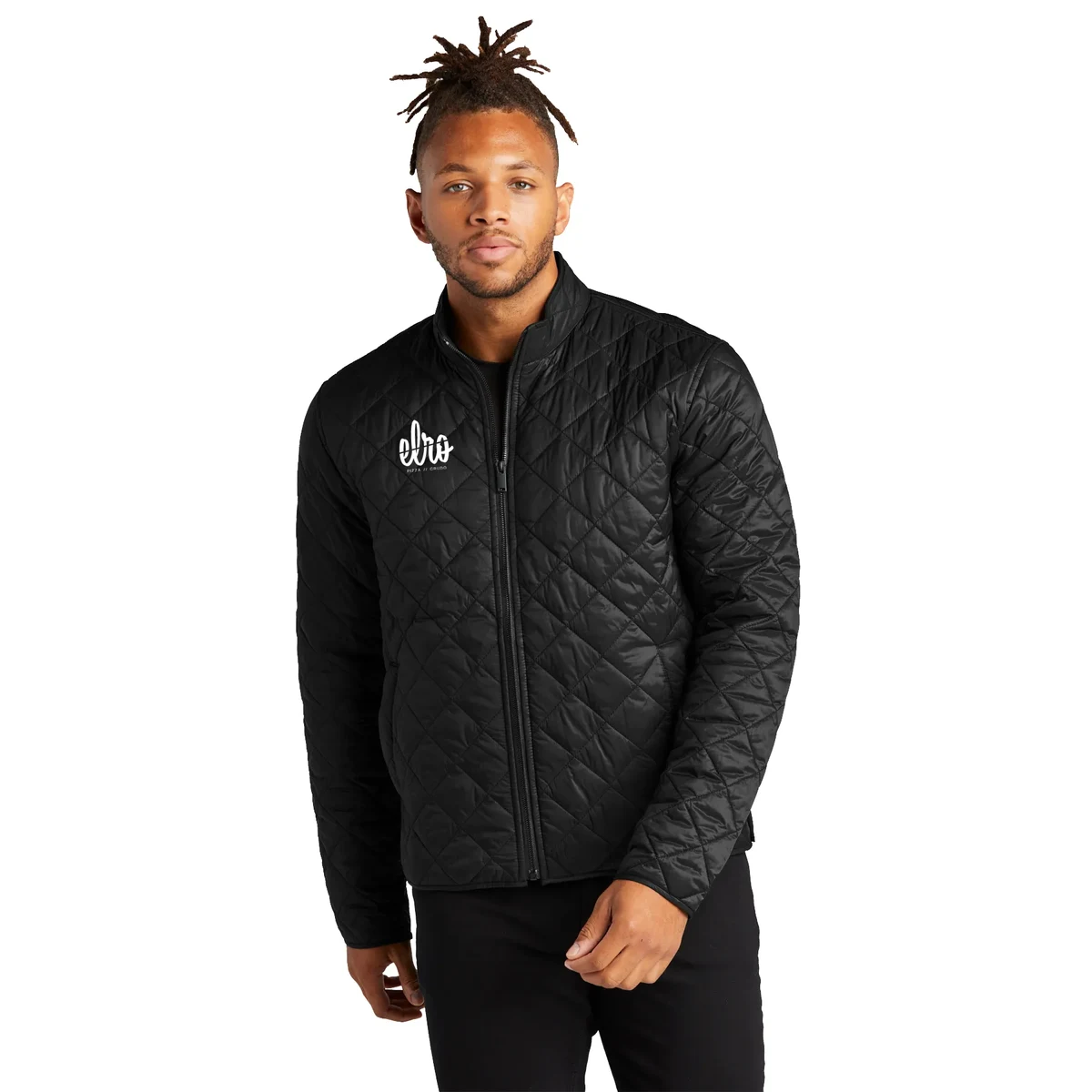 Men's Quilted Bomber Jacket 1
