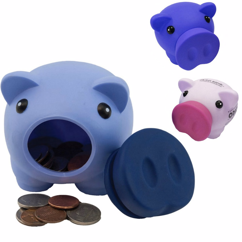 Cartoon Coin Piggy Bank
