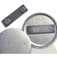 Custom Printed 3" Buttons with Bar Magnet Back 1