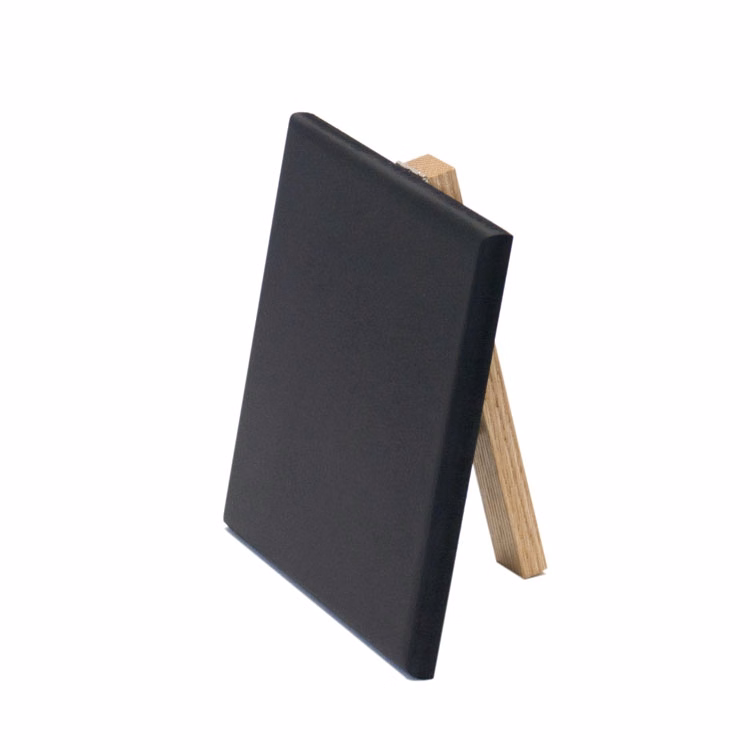 Countertop Easel Style Frameless Chalkboard - 7" x 7"