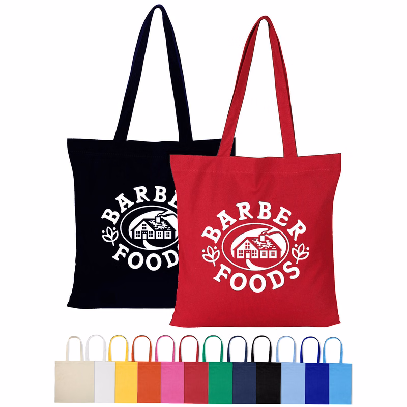 6 OZ Cotton Colored Tote