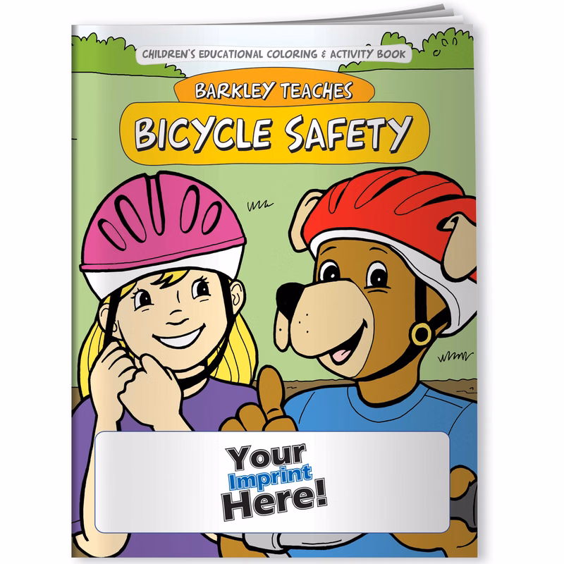 Coloring Book - Barkley Teaches Bicycle Safety