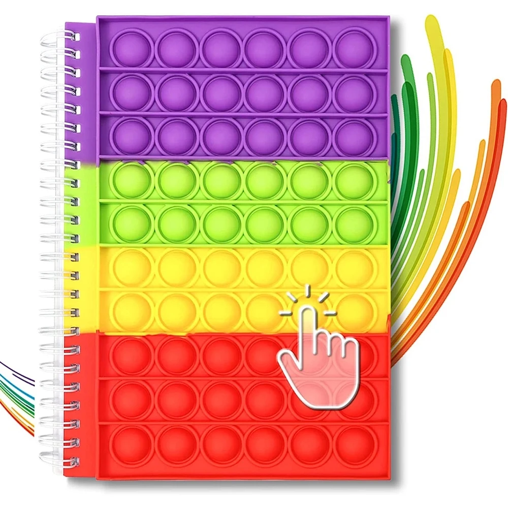 Hot Selling Rainbow Notebook Portable for School 1