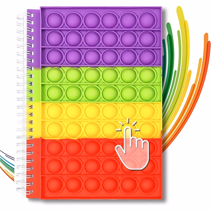 Hot Selling Rainbow Notebook Portable for School
