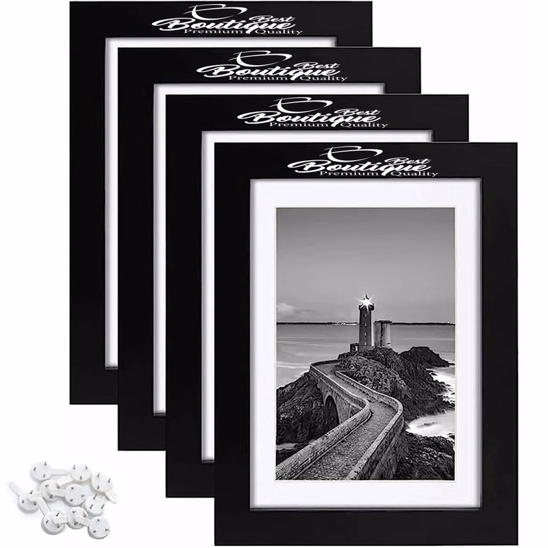 5 x 7 USA Wall & Table Mounting black gallery Picture frame