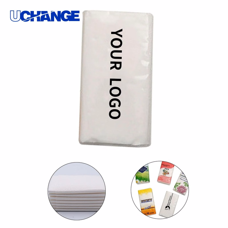 Tissue Pack Organizer Mini with 8 Soft Paper Sheets