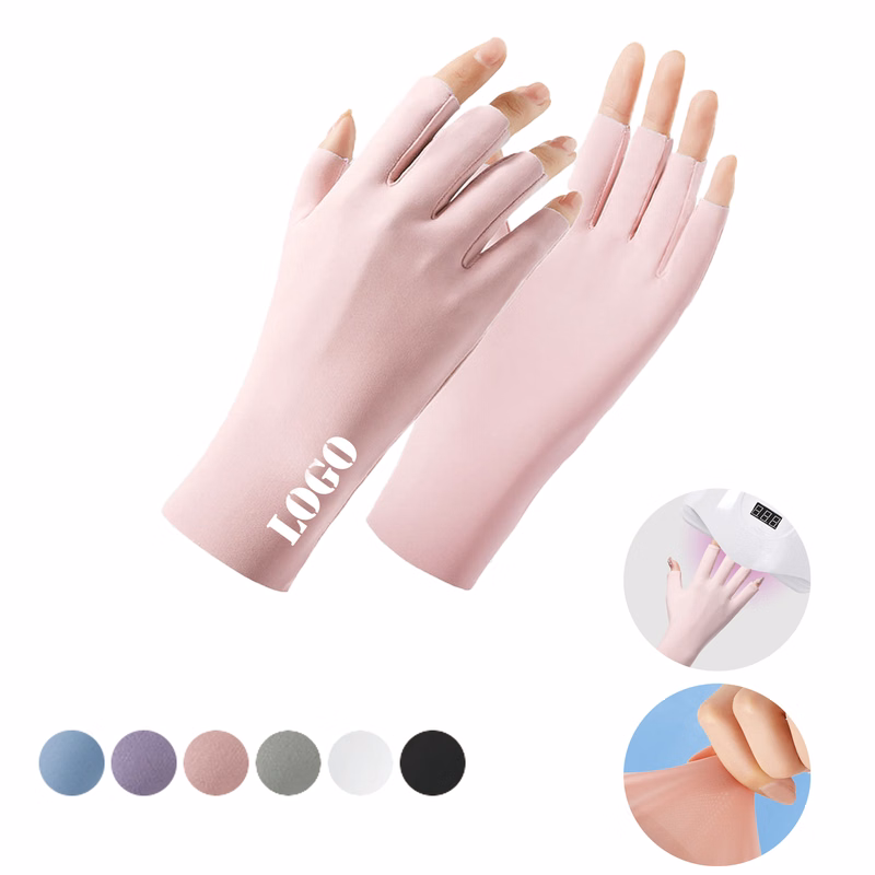 Ice Silk Half-finger Gloves